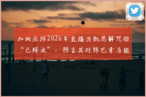 加纳巫师2026年直播为凯恩解咒称“已释放”，预言其对阵巴拿马能进球，事件分析与球迷看法梳理
